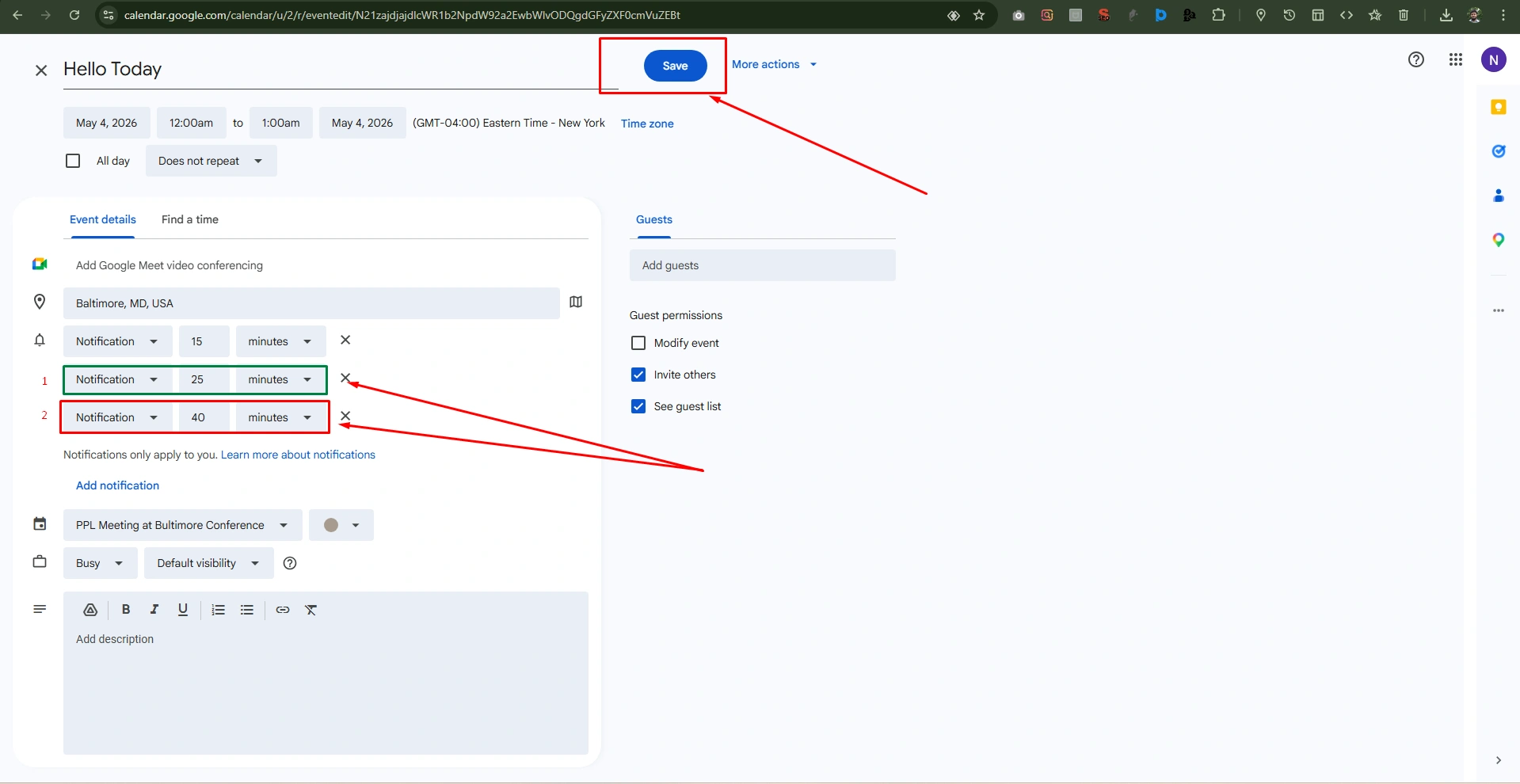 Custom Notification Setting 3