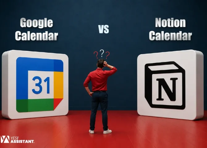 Google Calendar vs Notion calendar