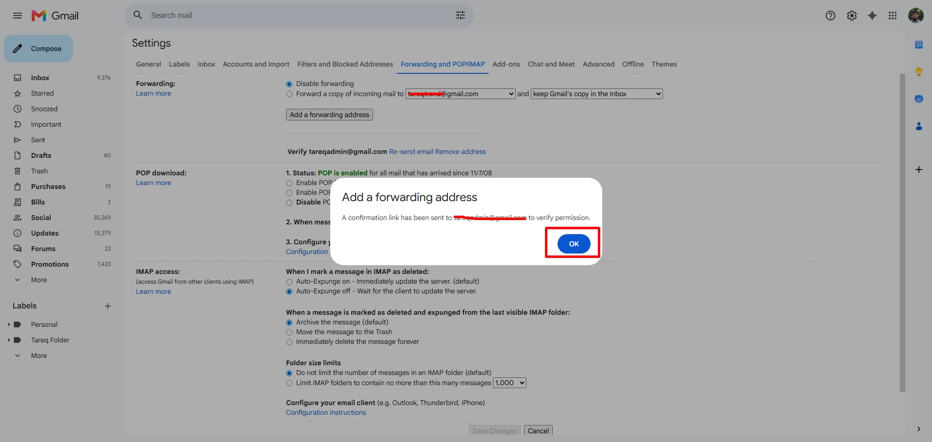How to Setup Email Forwarding 5