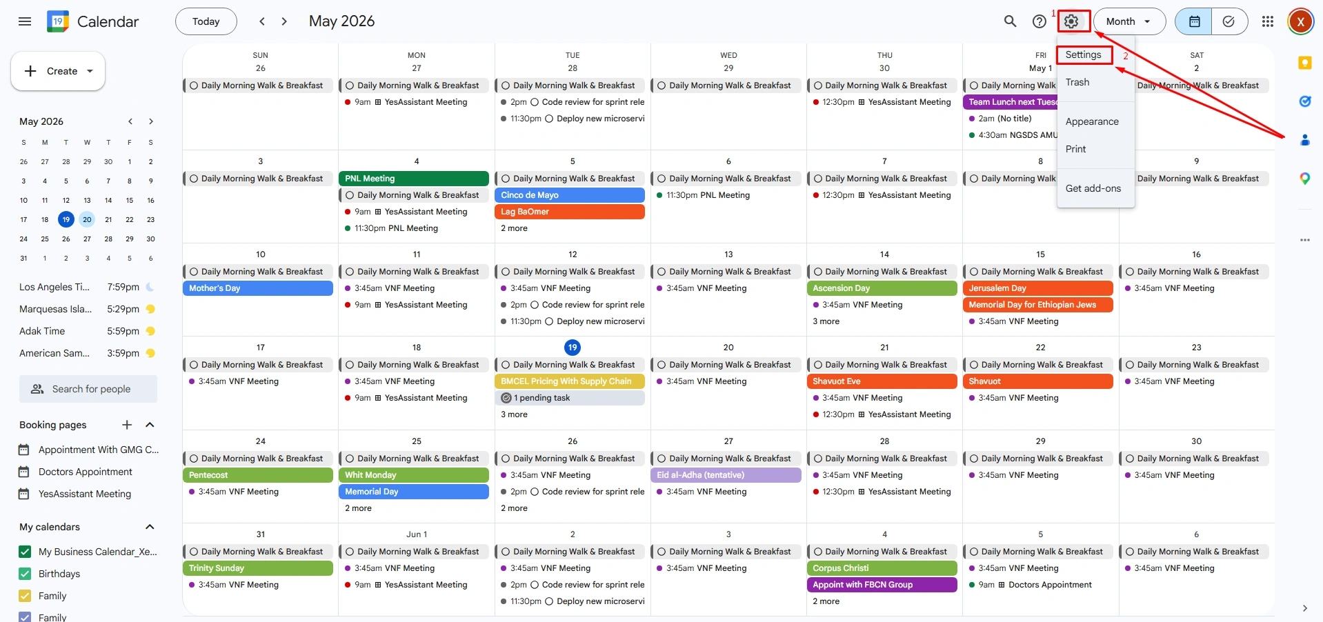 Import to Google Calendar 2