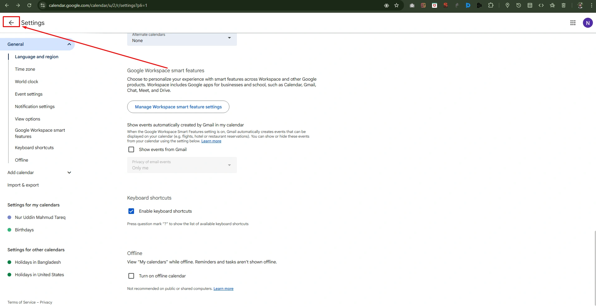 Use Keyboard Shortcut 3