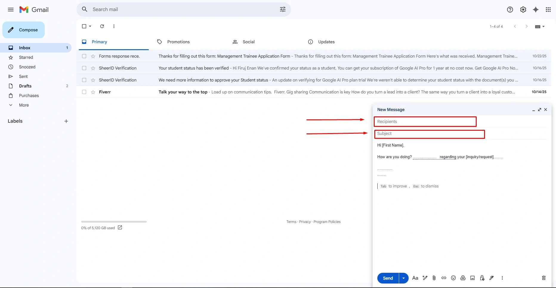 Write Template 3