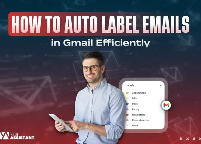 how to auto label emails in gmail efficiently