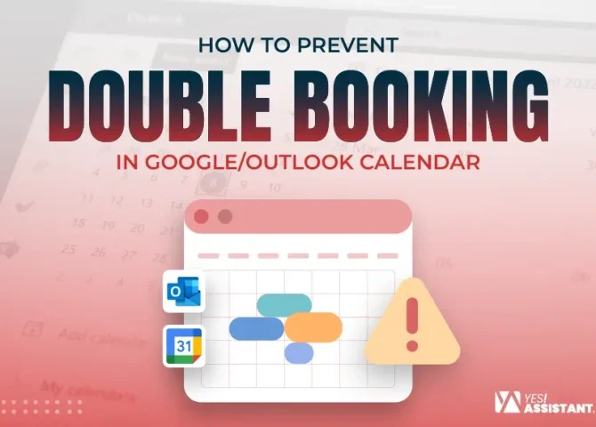how to prevent double booking in google outlook calendar