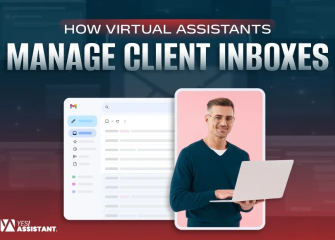how virtual assistants manage client inboxes