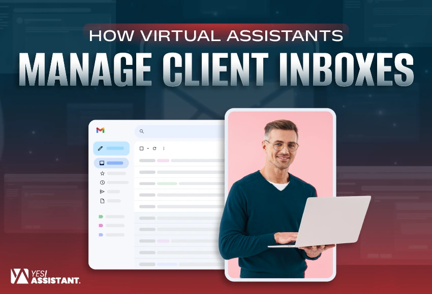 how virtual assistants manage client inboxes