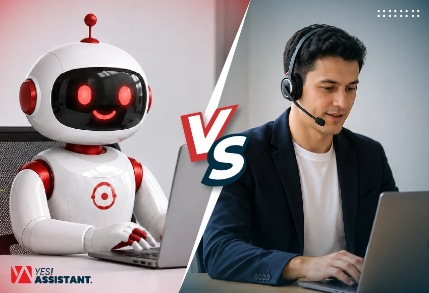 AI vs. Human Virtual Assistant Which Is Better for Your Business