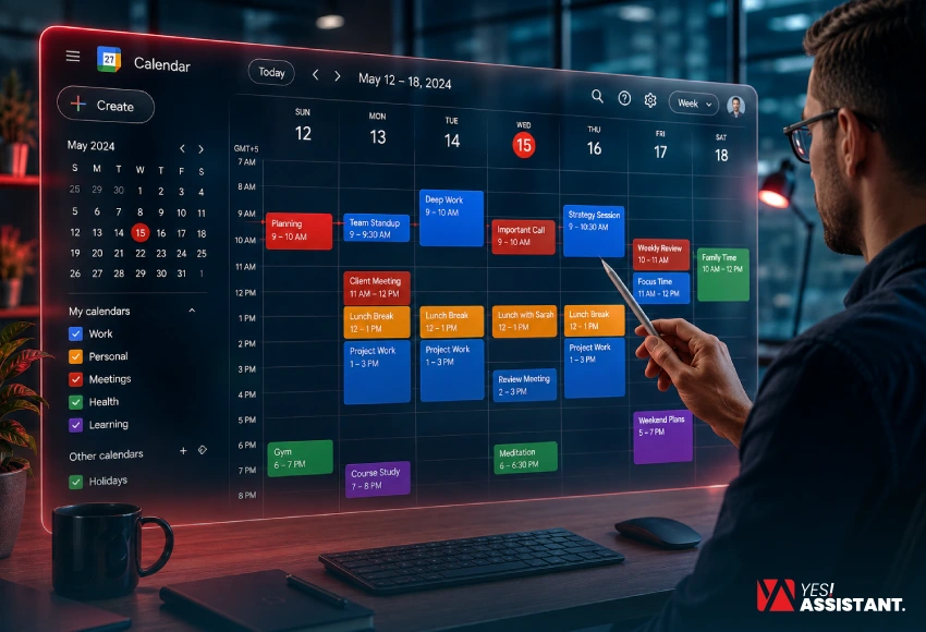 How to Color Code Google Calendar