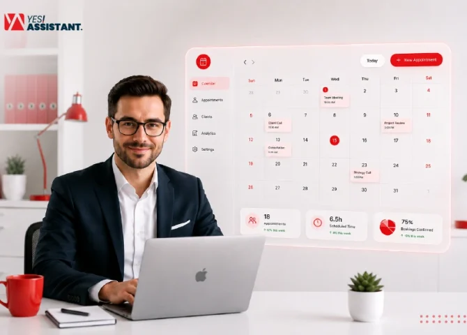 client scheduling system for service business