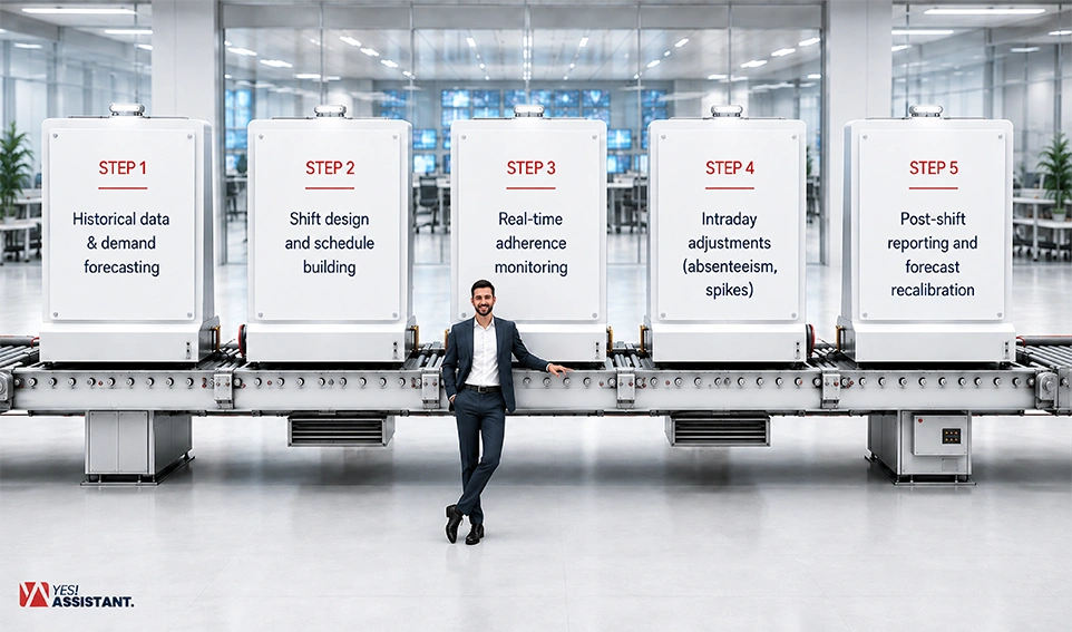 How BPOs Actually Run WFM (Step-by-Step Process)