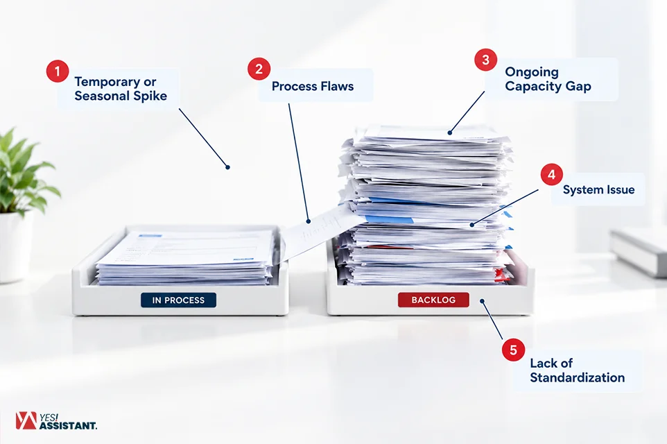 Why Back Office Backlogs Build Up